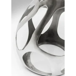 KARE Design Table D Appoint Volcano Argente O60Cm