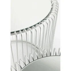 KARE Design Table D Appoint Wire Argente (2/Set)