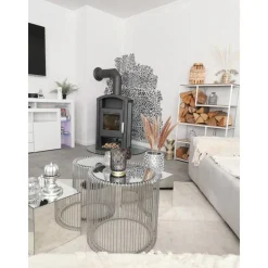 KARE Design Table D Appoint Wire Argente (2/Set)