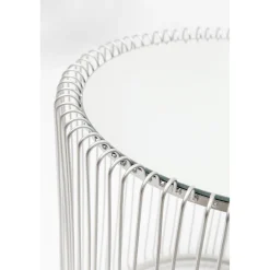 KARE Design Table D Appoint Wire Argente (2/Set)