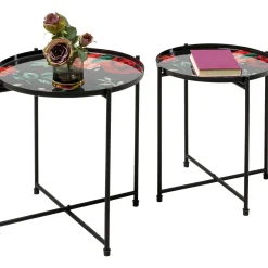 KARE Design Table D Apppoint Flowers Garden Rond (2/Set)