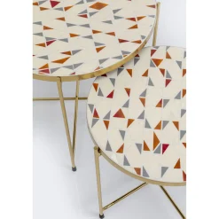 KARE Design Table D Apppoint Priya Blanc (2/Set)