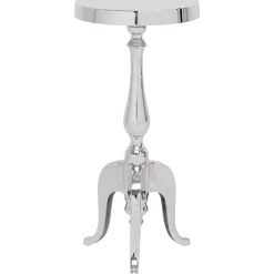 KARE Design Table D´Appoint Barocco Alu O27Cm