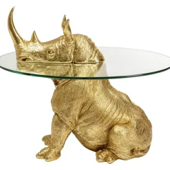 KARE Design Table D´Appoint Sitting Rhino 65X49Cm