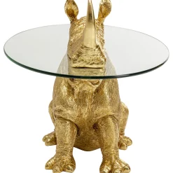 KARE Design Table D´Appoint Sitting Rhino 65X49Cm