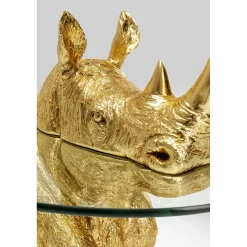 KARE Design Table D´Appoint Sitting Rhino 65X49Cm