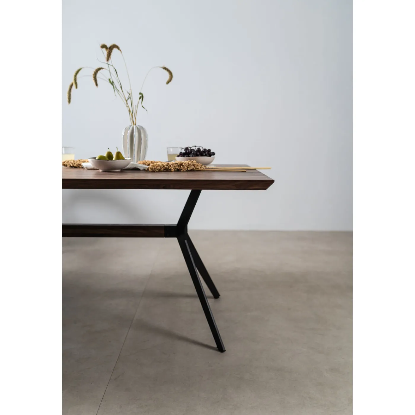KARE Design Table Downtown Noyer 220X100Cm