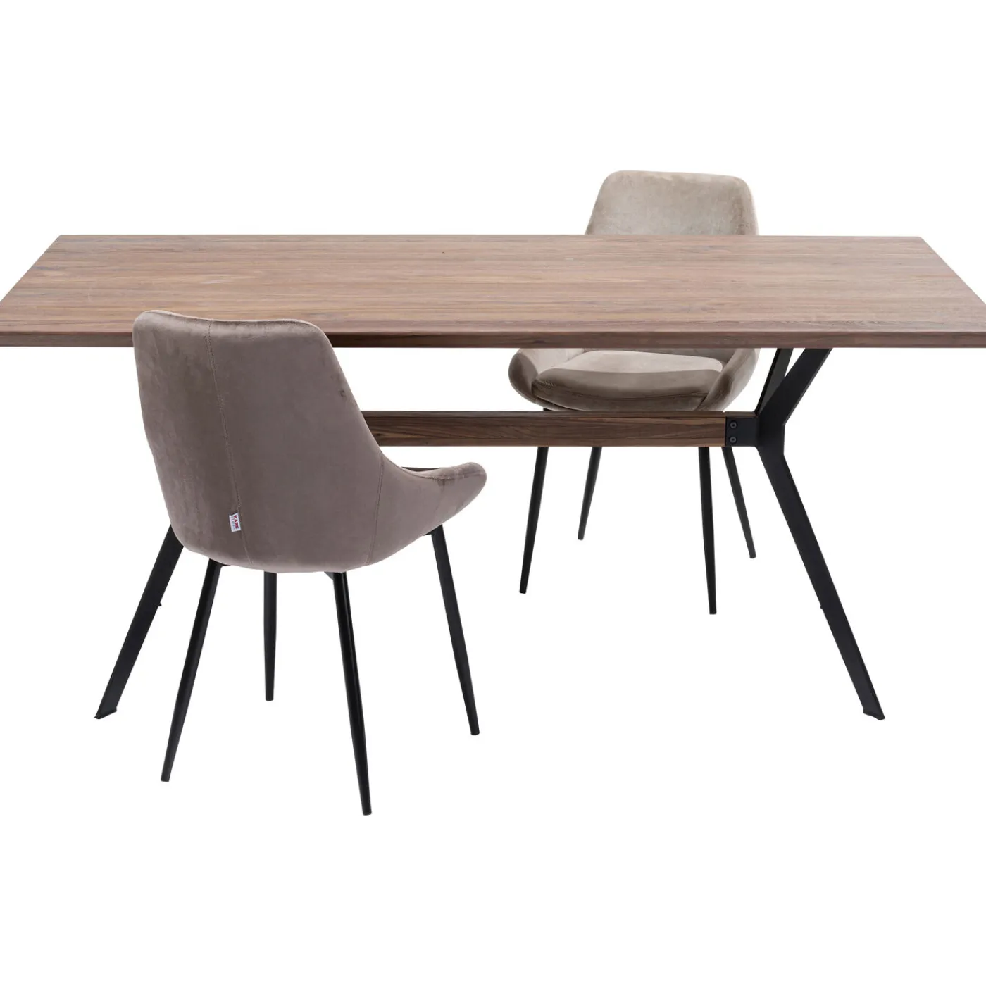 KARE Design Table Downtown Noyer 220X100Cm