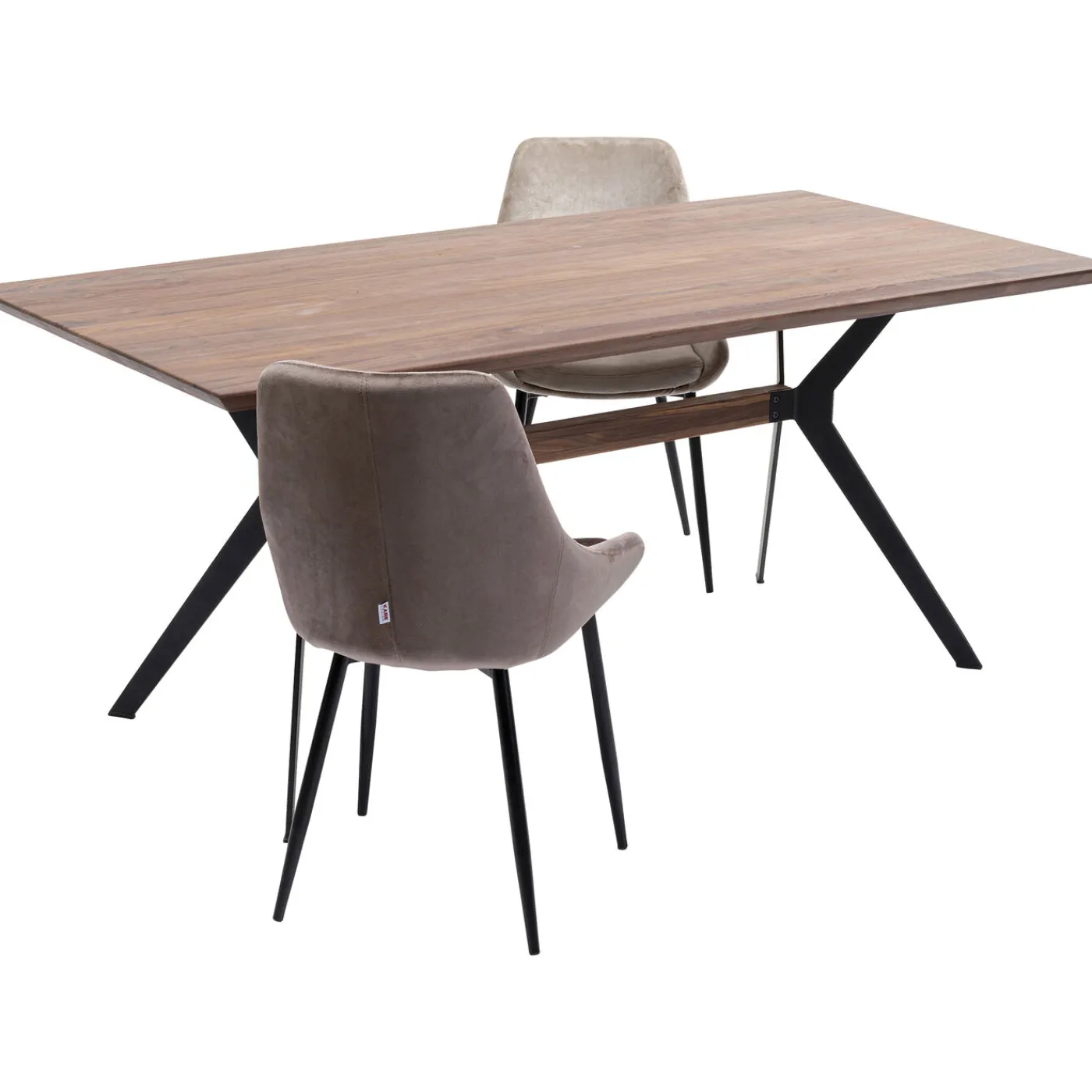 KARE Design Table Downtown Noyer 180X90Cm