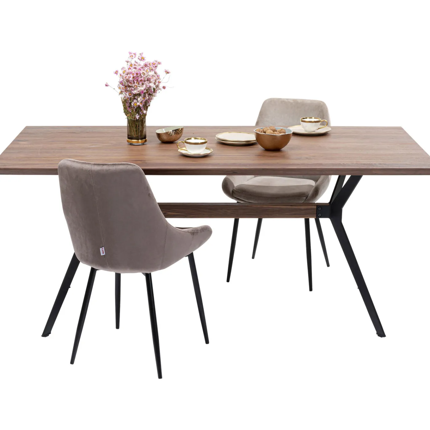 KARE Design Table Downtown Noyer 180X90Cm