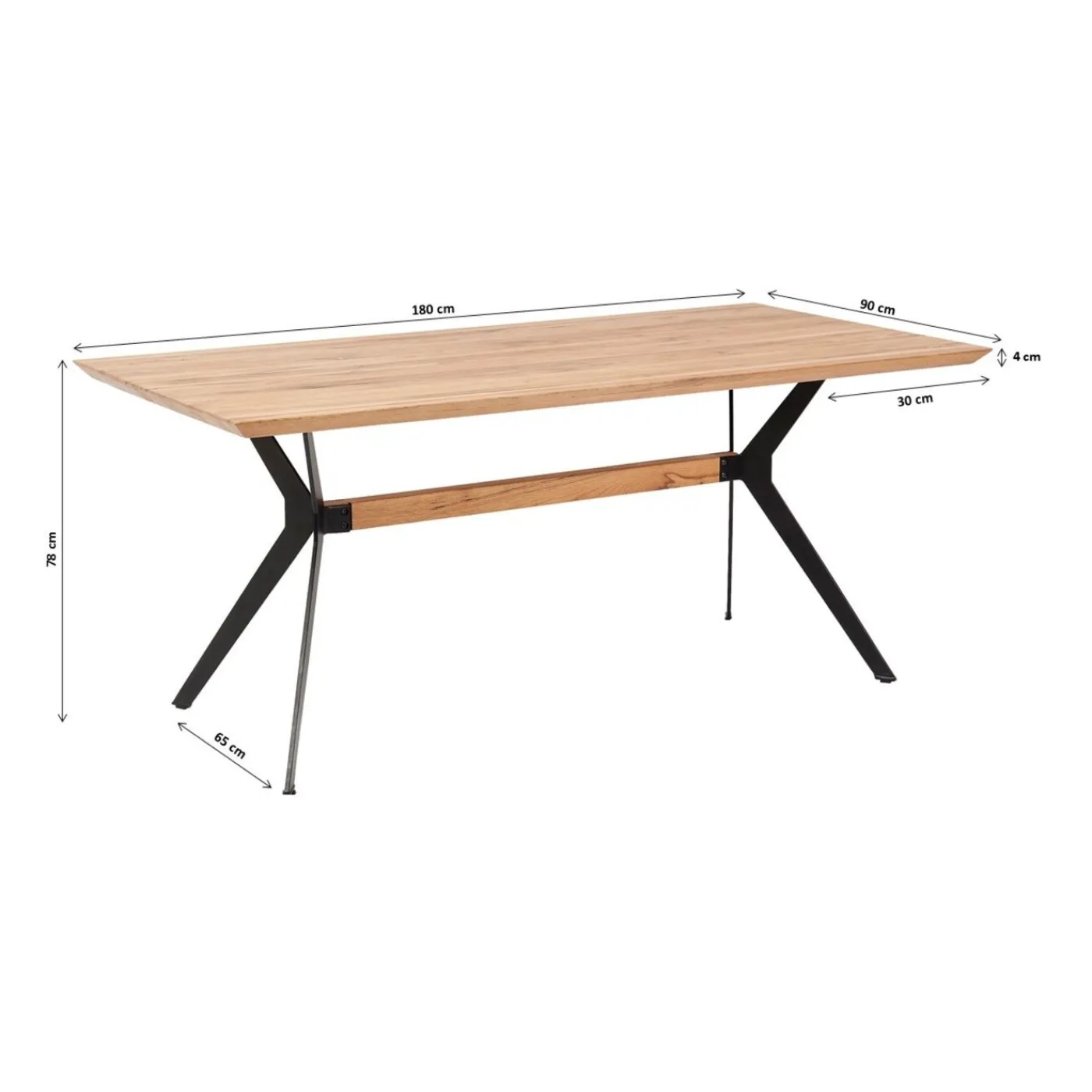 KARE Design Table Downtown 180X90Cm