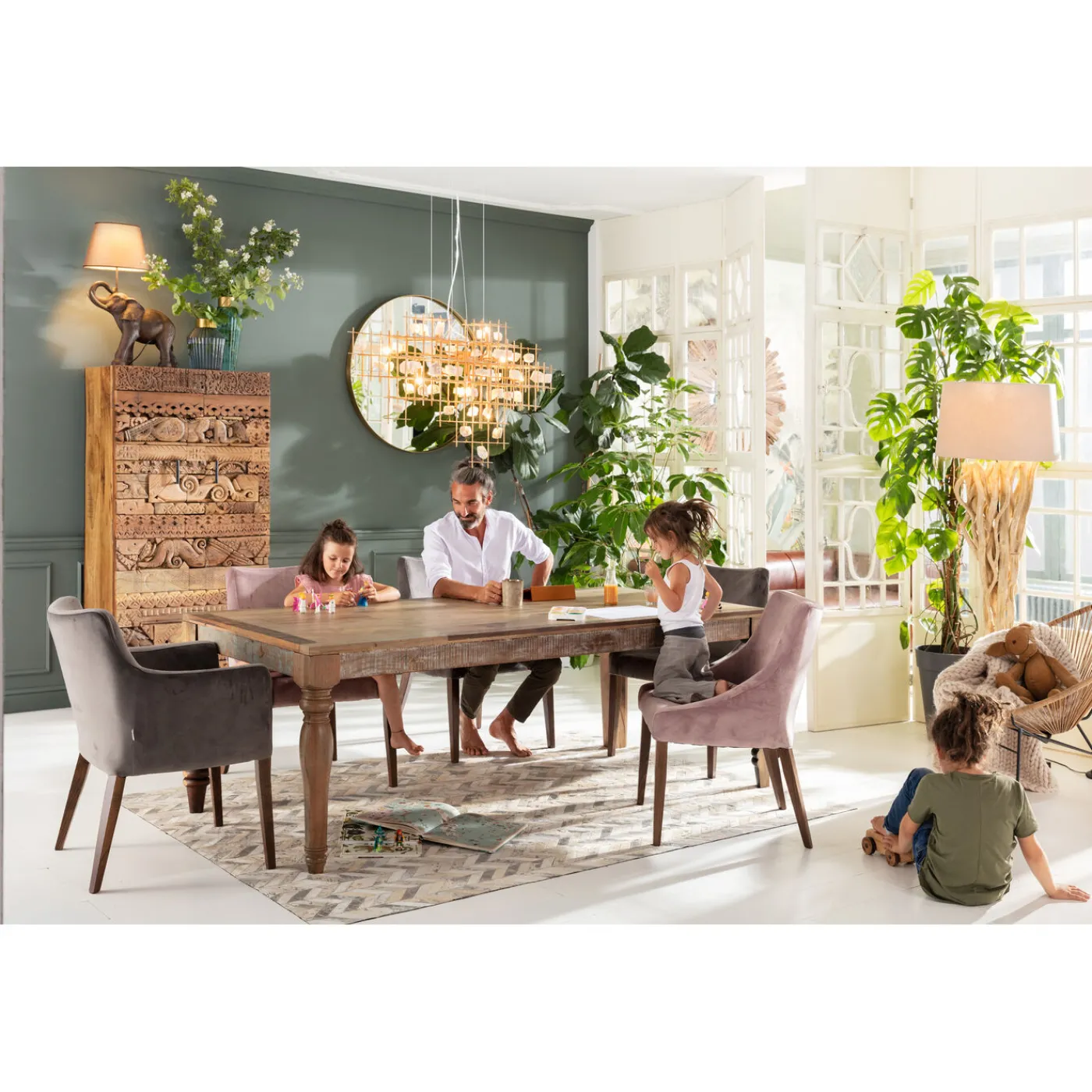 KARE Design Table Duld Range 220X100Cm