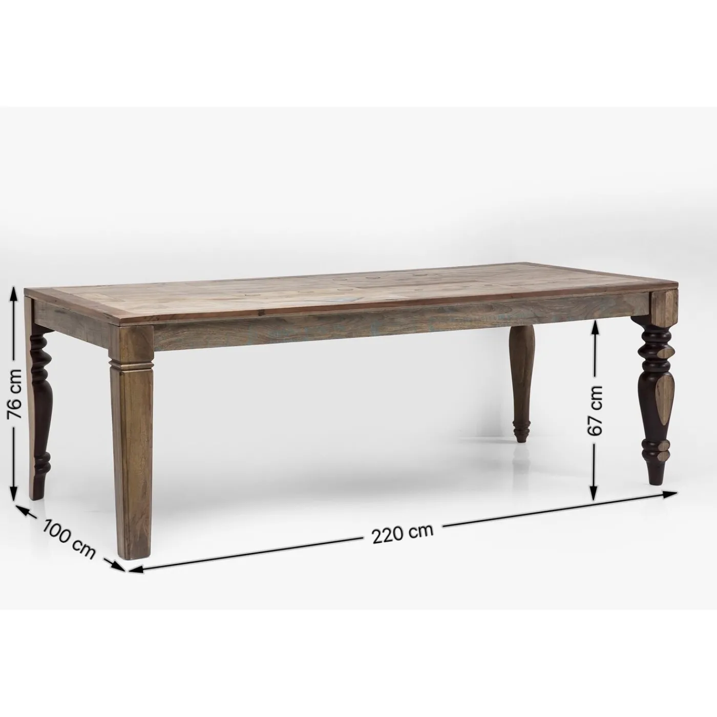 KARE Design Table Duld Range 220X100Cm