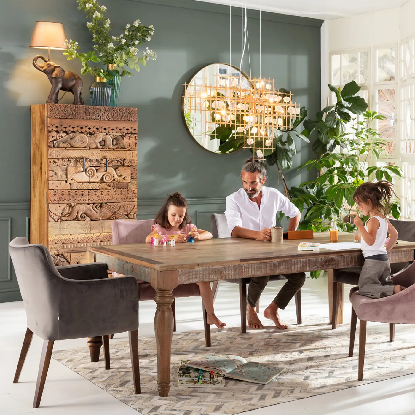 KARE Design Table Duld Range 220X100Cm