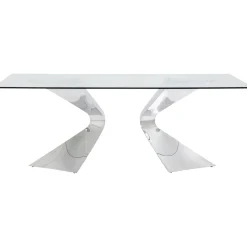 KARE Design Table Gloria Chrome 200X100Cm
