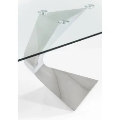 KARE Design Table Gloria Chrome 200X100Cm