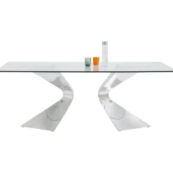 KARE Design Table Gloria Chrome 200X100Cm