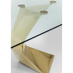 KARE Design Table Gloria Gold 200X100Cm
