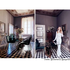 KARE Design Table Gloria Gold 200X100Cm