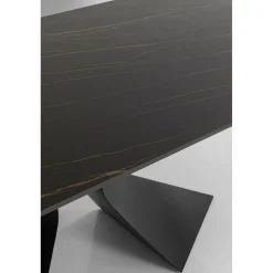 KARE Design Table Gloria Noir Ceramique 200X100
