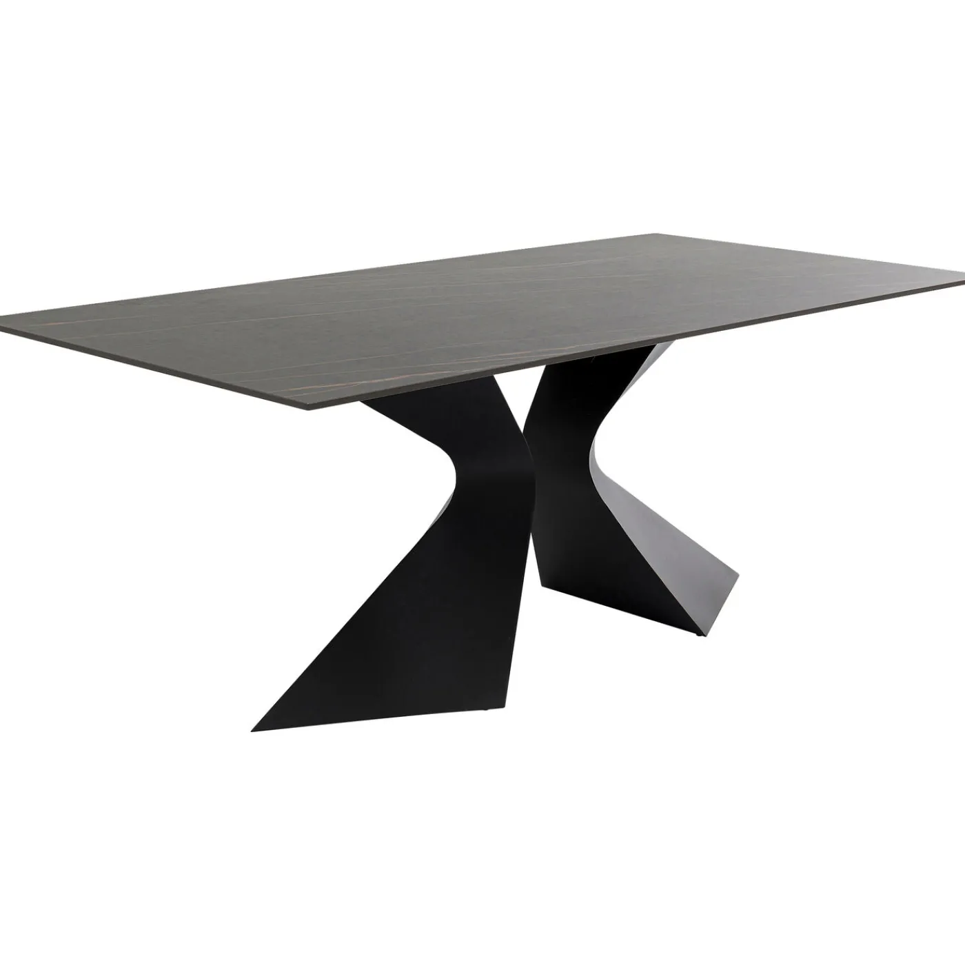 KARE Design Table Gloria Noir Ceramique 200X100