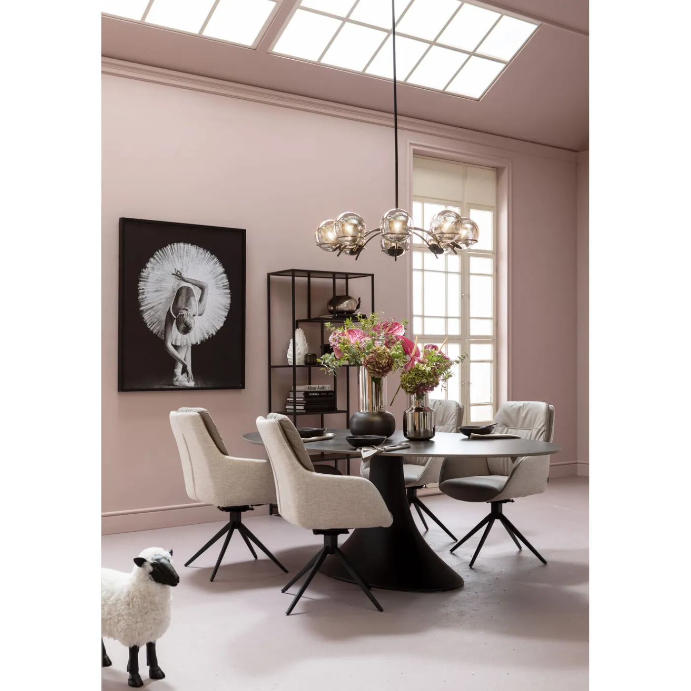 KARE Design Table Grande Possibilita Noir 220X120Cm