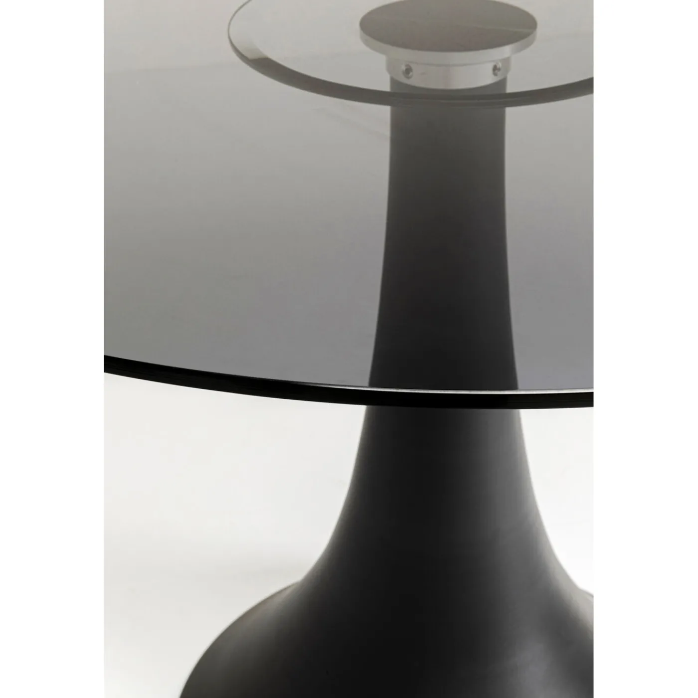 KARE Design Table Grande Possibilita Verre Fume O110Cm
