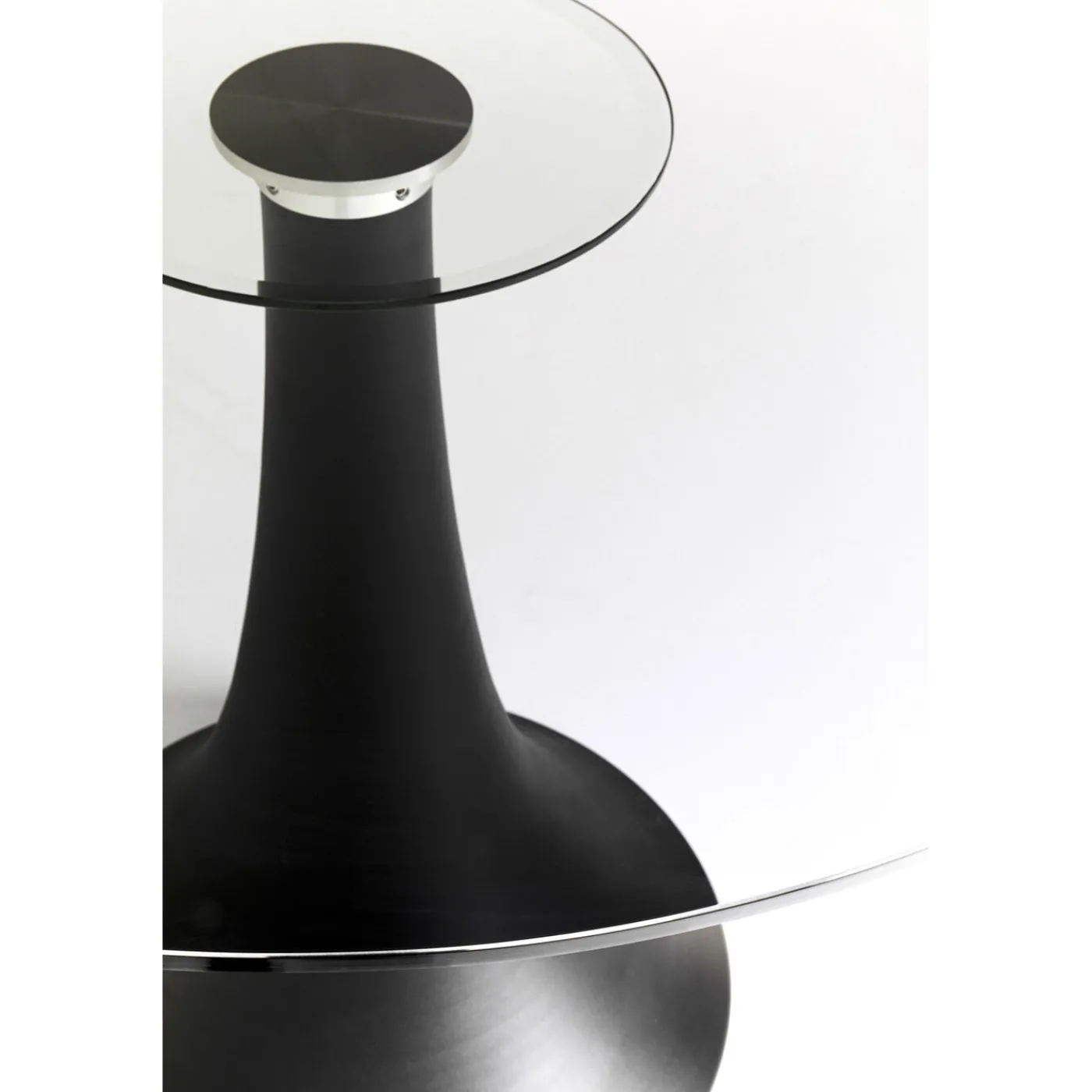 KARE Design Table Grande Possibilita Verre Fume O110Cm