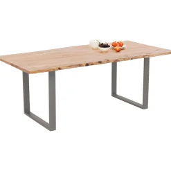 KARE Design Table Harmony Acier Brut 180X90Cm