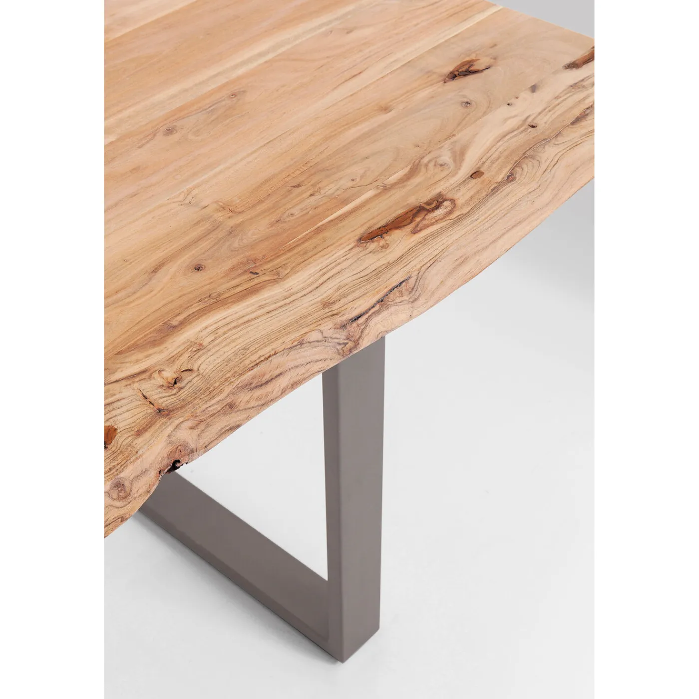 KARE Design Table Harmony Acier Brut 180X90Cm