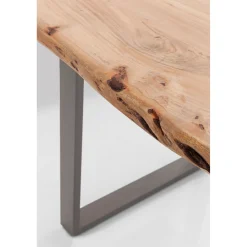 KARE Design Table Harmony Acier Brut 160X80Cm