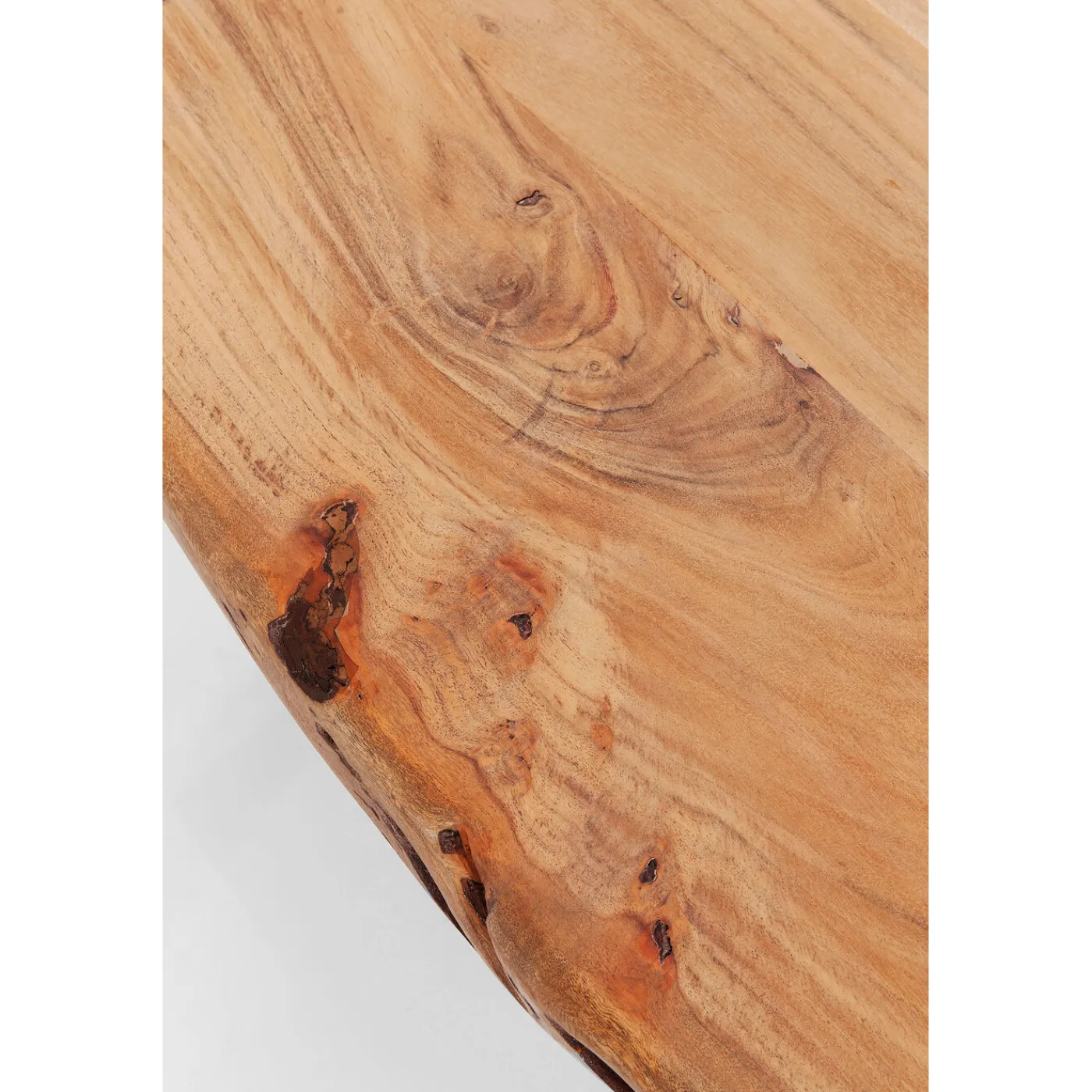 KARE Design Table Harmony Acier Brut 200X100Cm