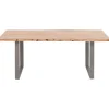 KARE Design Table Harmony Acier Brut 160X80Cm
