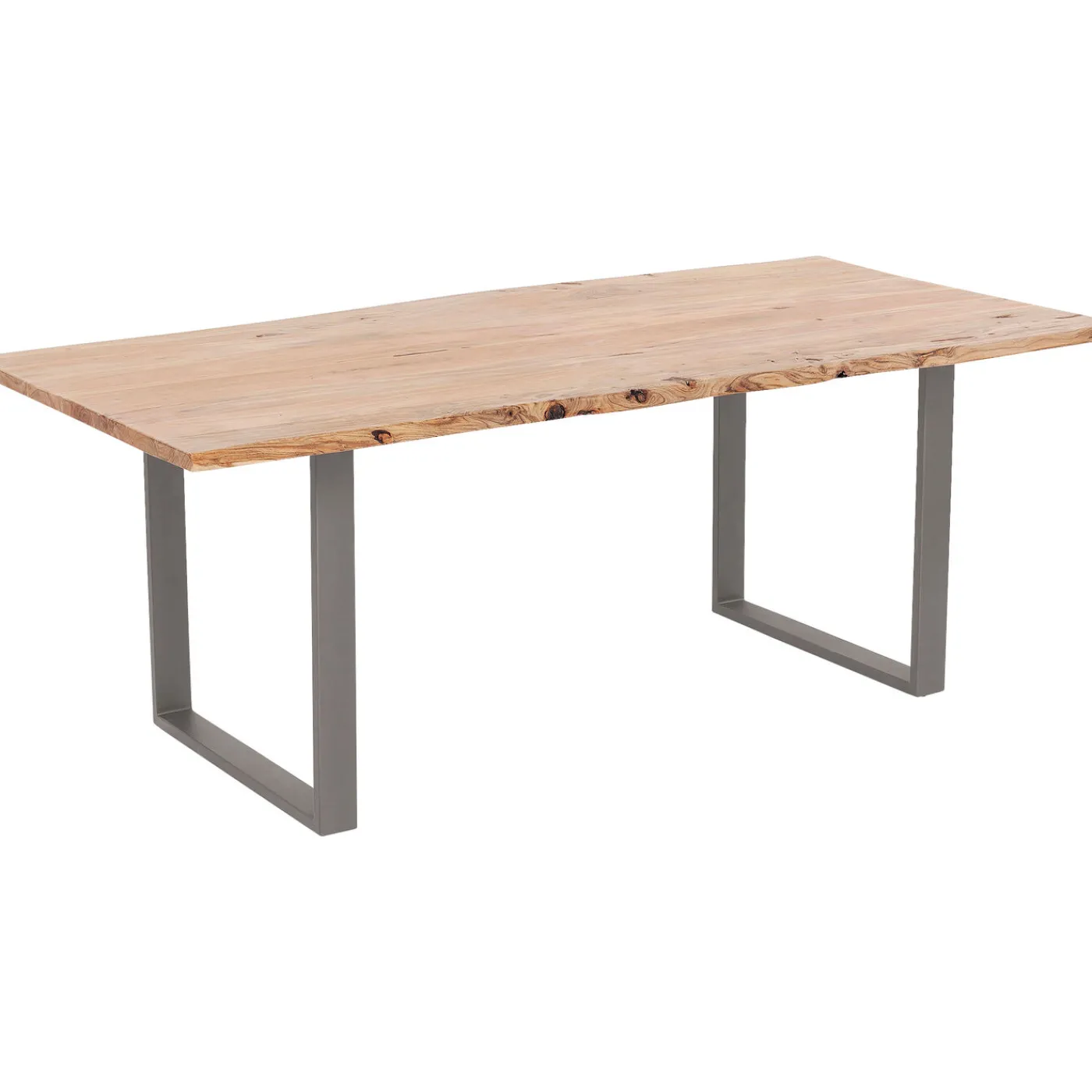 KARE Design Table Harmony Acier Brut 160X80Cm
