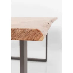 KARE Design Table Harmony Acier Brut 200X100Cm