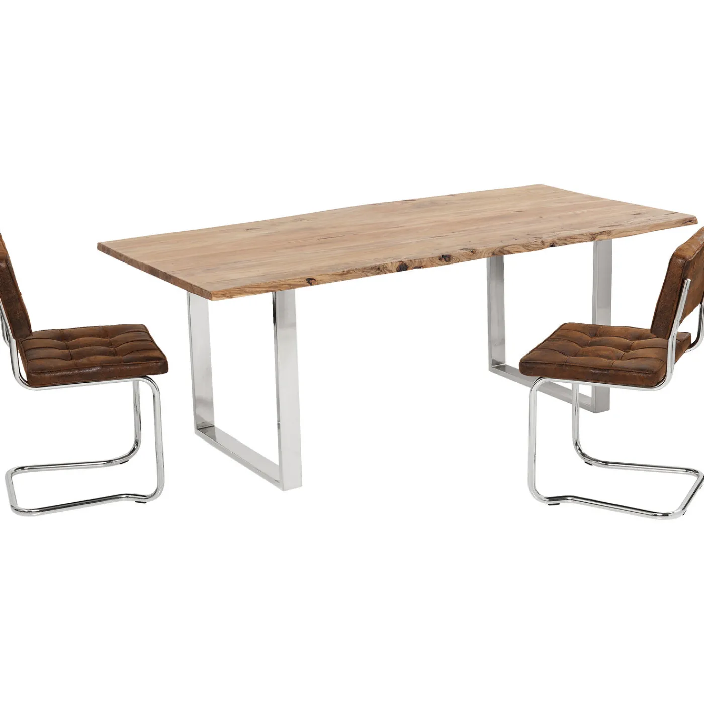 KARE Design Table Harmony Chrome 160X80Cm