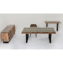 KARE Design Table Harmony Chrome 200X100Cm