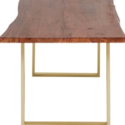 KARE Design Table Harmony Fonce Acier Brut 200X100