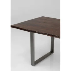 KARE Design Table Harmony Fonce Acier Brut 160X80