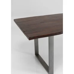 KARE Design Table Harmony Fonce Acier Brut 160X80
