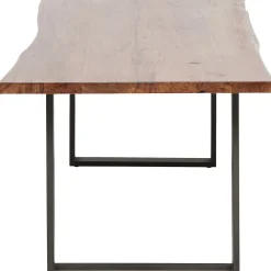 KARE Design Table Harmony Fonce Acier Brut 180X90