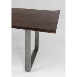KARE Design Table Harmony Fonce Acier Brut 180X90