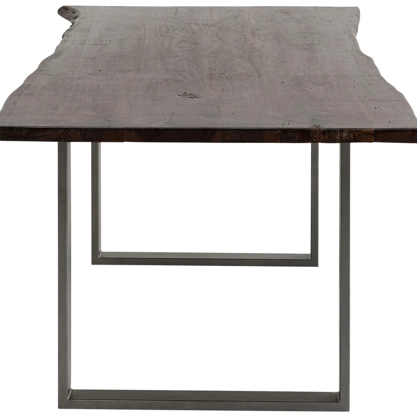 KARE Design Table Harmony Fonce Acier Brut 180X90