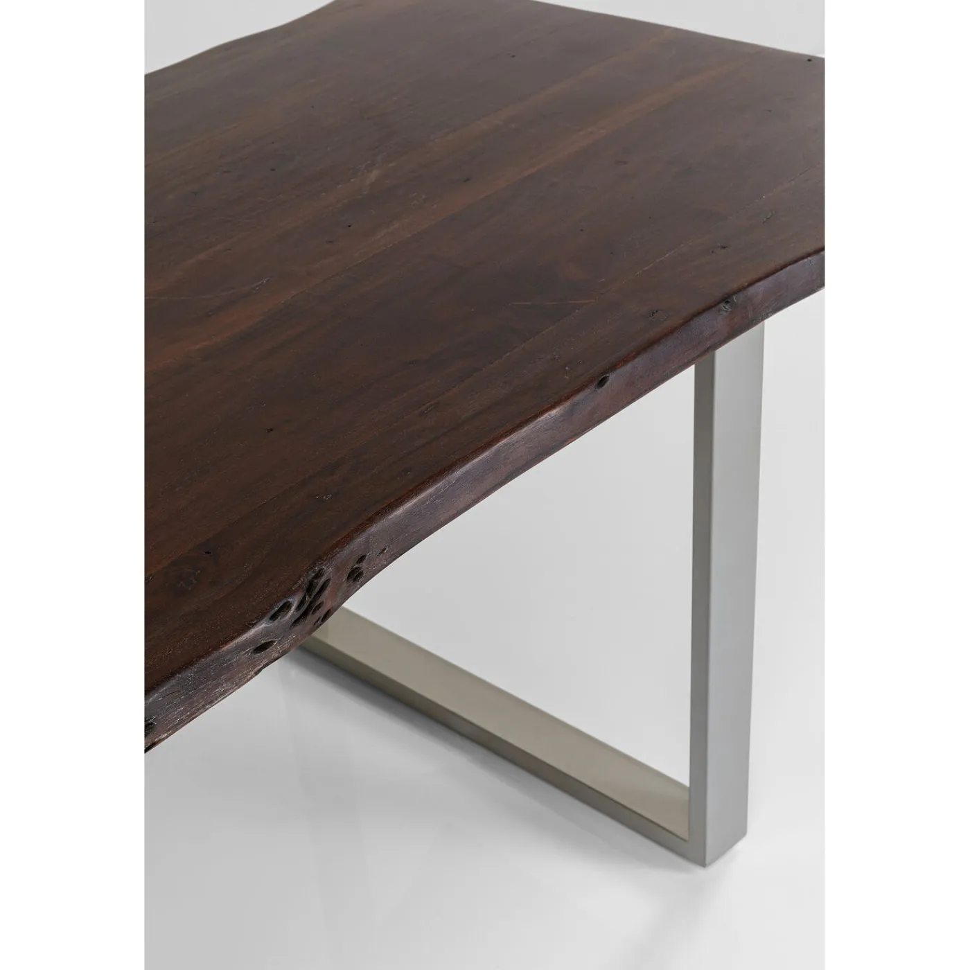 KARE Design Table Harmony Fonce Argente 160X80