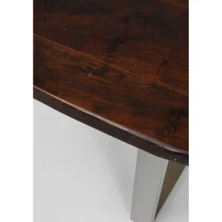 KARE Design Table Harmony Fonce Argente 200X100