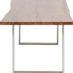 KARE Design Table Harmony Fonce Argente 200X100