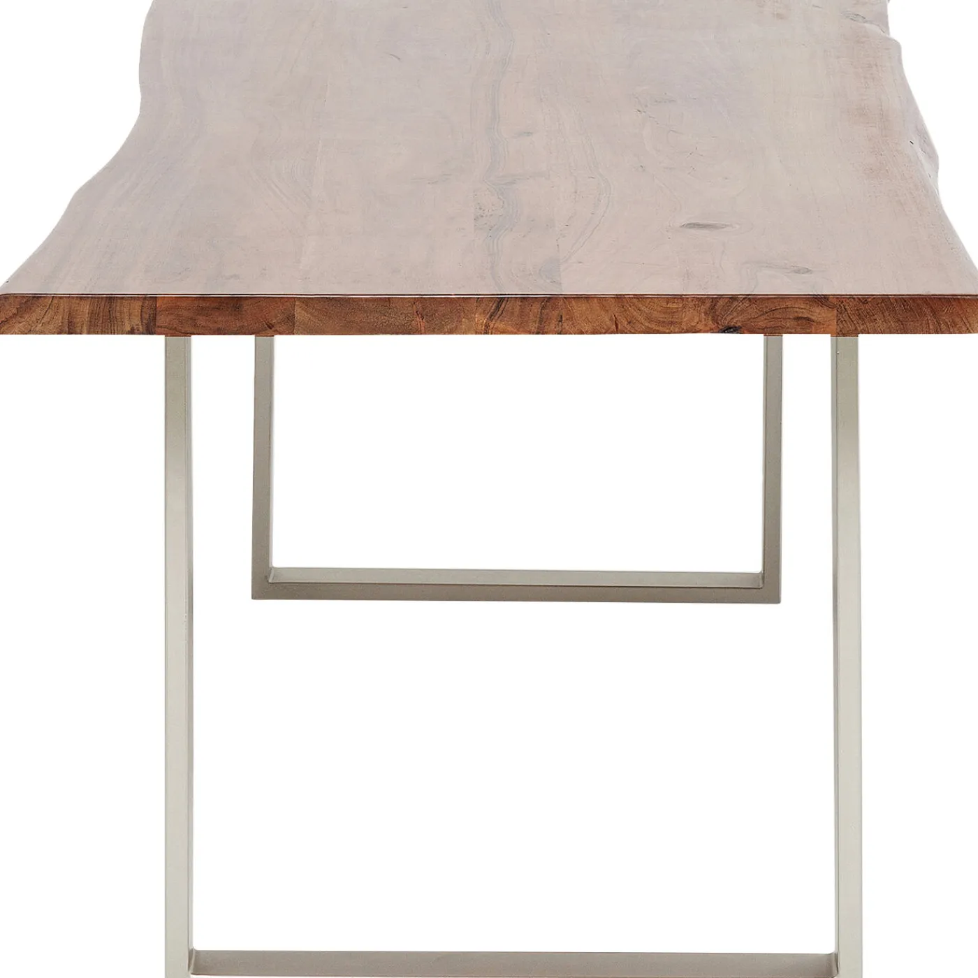 KARE Design Table Harmony Fonce Argente 200X100