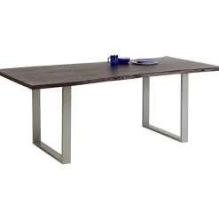 KARE Design Table Harmony Fonce Argente 180X90