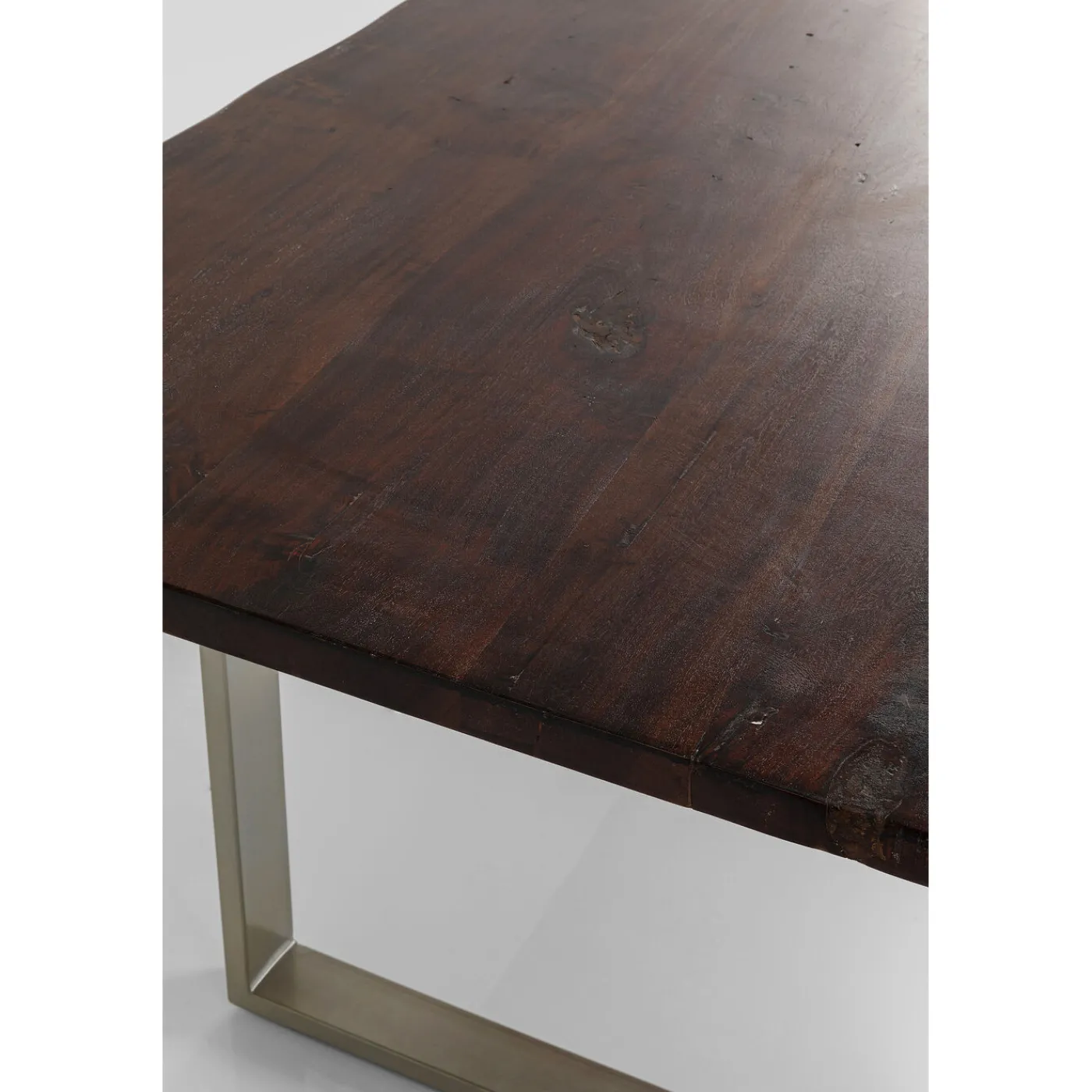 KARE Design Table Harmony Fonce Argente 160X80