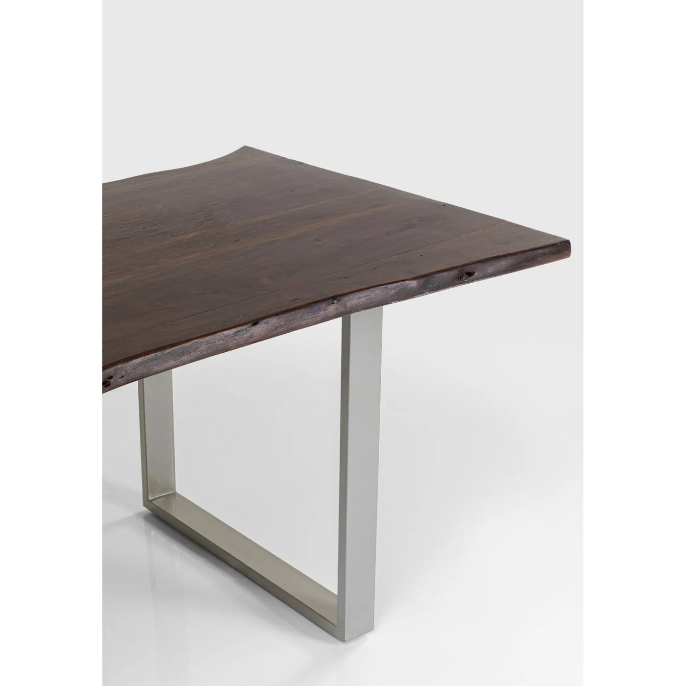 KARE Design Table Harmony Fonce Argente 160X80
